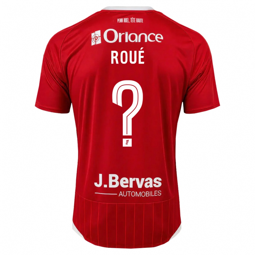 נשים Eugénie Roué #0 לבן אדום ג'רזי ביתית 2026/27 חולצה קצרה