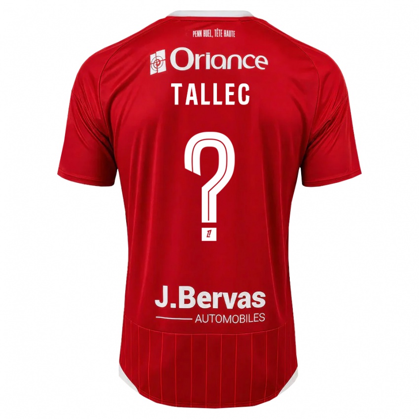 נשים Ylionna Tallec #0 לבן אדום ג'רזי ביתית 2026/27 חולצה קצרה