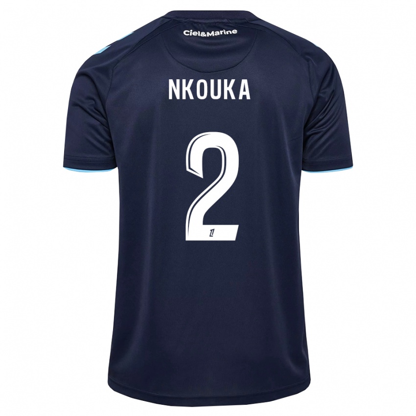 נשים Ethan Nkouka #2 כחול חצות תכלת ג'רזי ביתית 2026/27 חולצה קצרה