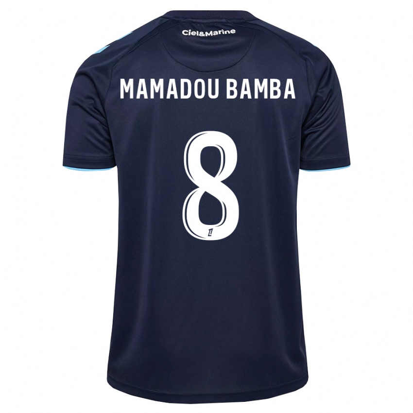 נשים Ben Mamadou Bamba #8 כחול חצות תכלת ג'רזי ביתית 2026/27 חולצה קצרה