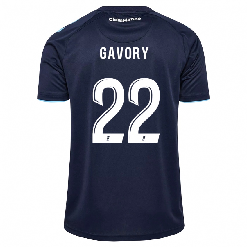 נשים Christy Gavory #22 כחול חצות תכלת ג'רזי ביתית 2026/27 חולצה קצרה