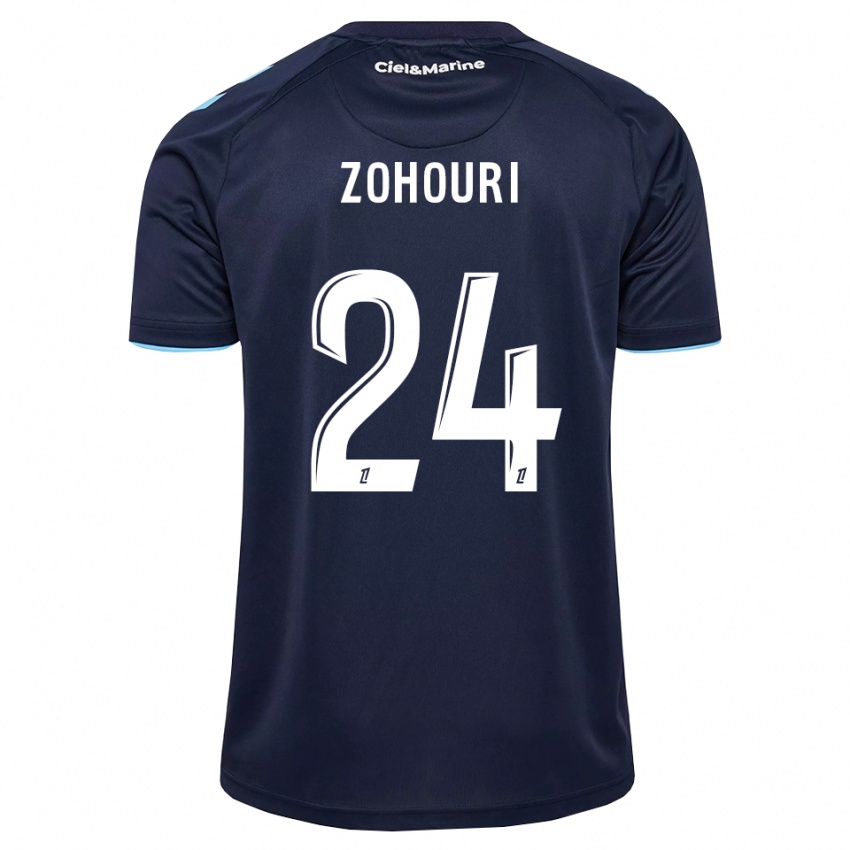 נשים Guy Zohouri #24 כחול חצות תכלת ג'רזי ביתית 2026/27 חולצה קצרה