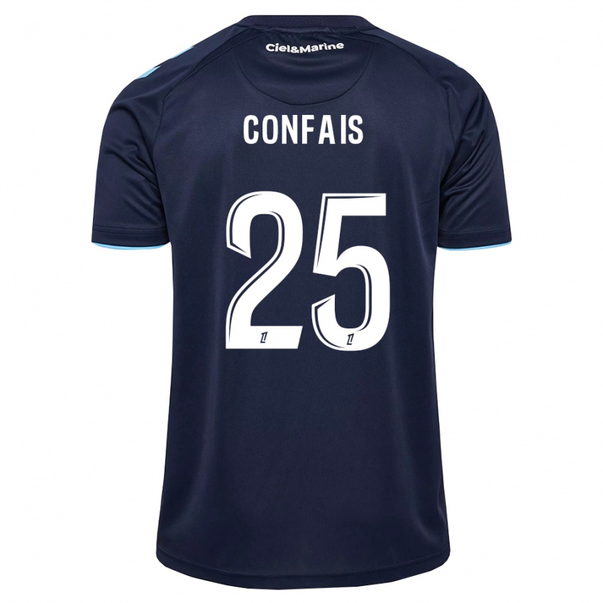 נשים Aloïs Confais #25 כחול חצות תכלת ג'רזי ביתית 2026/27 חולצה קצרה