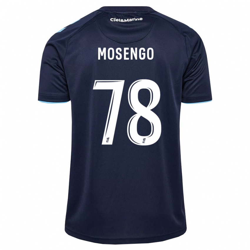 נשים Daren Mosengo #78 כחול חצות תכלת ג'רזי ביתית 2026/27 חולצה קצרה