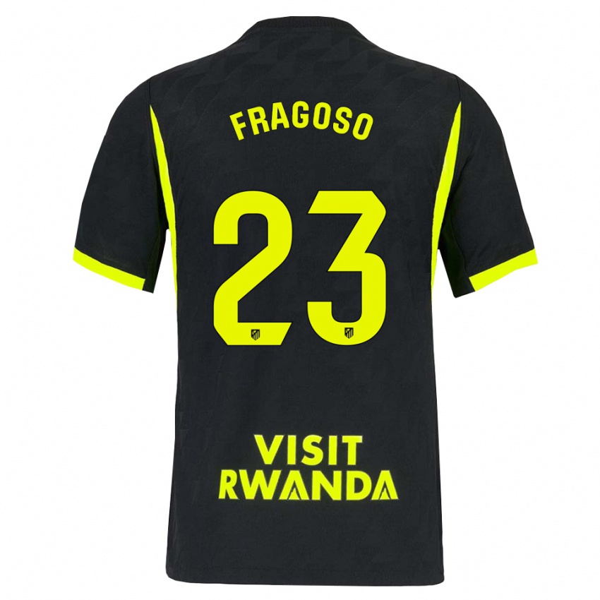 נשים Gerard Fragoso #23 ירוק בהיר שחור הרחק ג'רזי 2026/27 חולצה קצרה