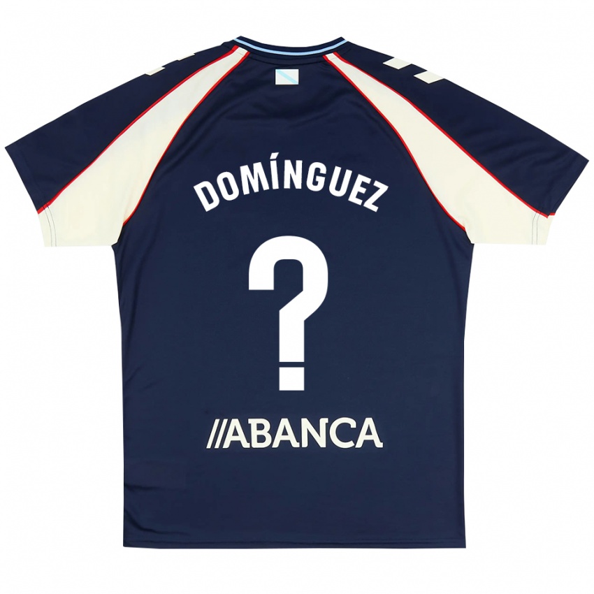 נשים Fabio Domínguez #0 כחול מלכותי אדום לבן הרחק ג'רזי 2026/27 חולצה קצרה