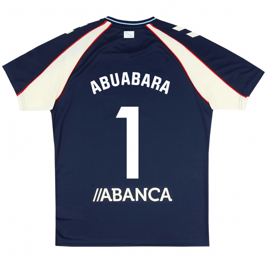 נשים Isaías Abuabara #1 כחול מלכותי אדום לבן הרחק ג'רזי 2026/27 חולצה קצרה