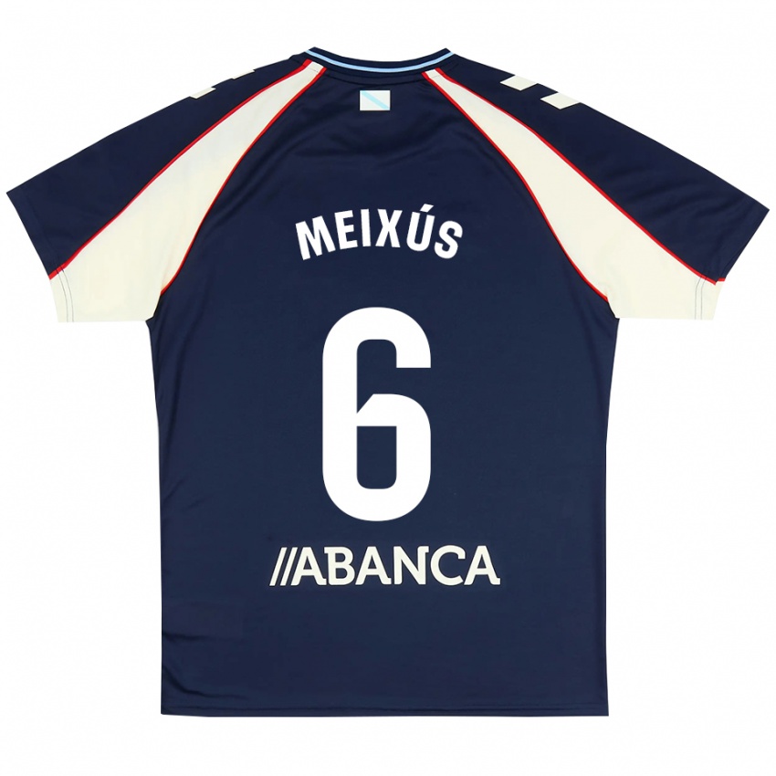 נשים Pablo Meixús #6 כחול מלכותי אדום לבן הרחק ג'רזי 2026/27 חולצה קצרה