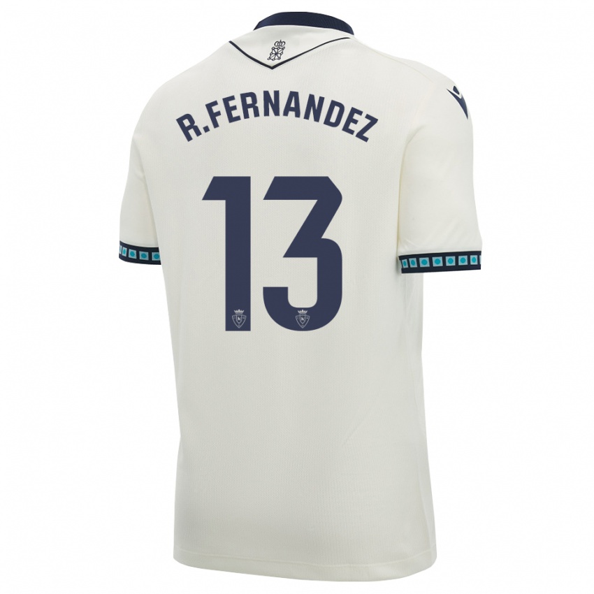 נשים Rafa Fernández #13 לבן שחור כחול שמיים בהיר הרחק ג'רזי 2026/27 חולצה קצרה