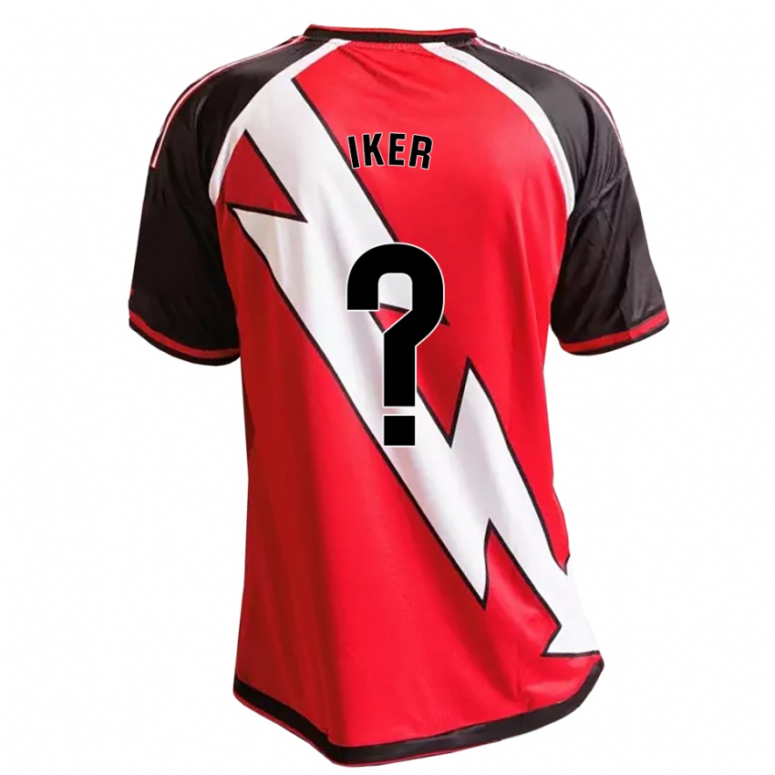 נשים Iker Navarro #0 לבן אדום שחור הרחק ג'רזי 2026/27 חולצה קצרה