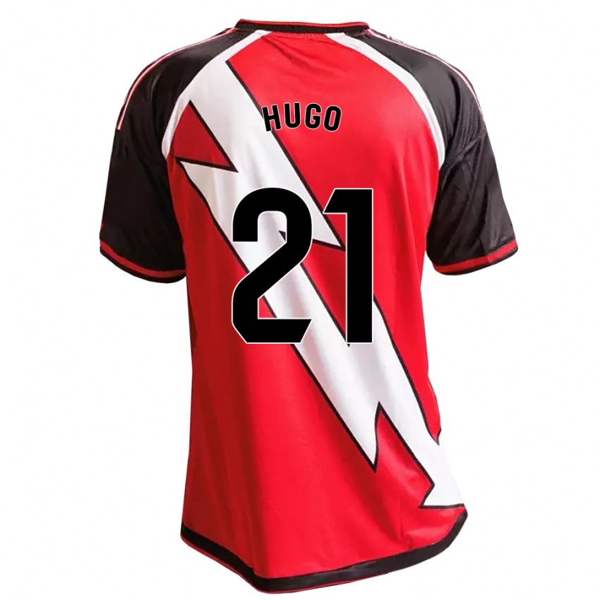 נשים Hugo Navarro #21 לבן אדום שחור הרחק ג'רזי 2026/27 חולצה קצרה