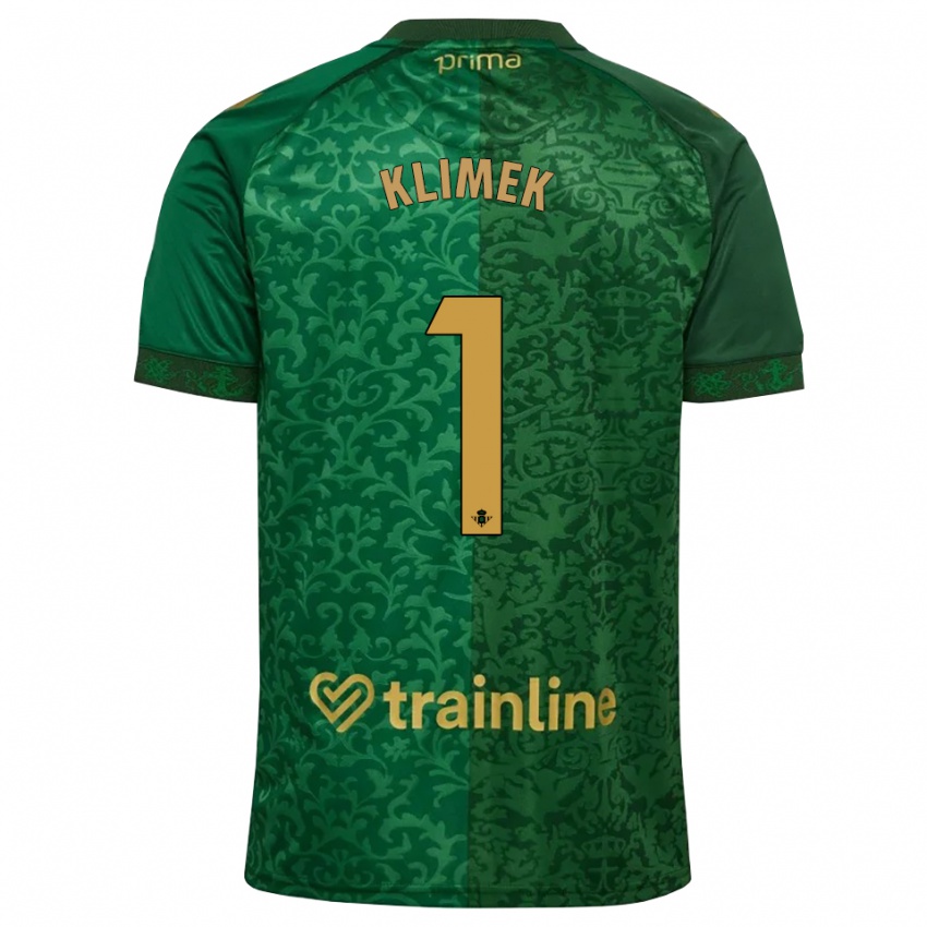 נשים Bruno Klimek #1 ירוק יער אדמדם כהה הרחק ג'רזי 2026/27 חולצה קצרה