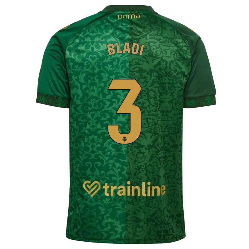 נשים Darling Bladi #3 ירוק יער אדמדם כהה הרחק ג'רזי 2026/27 חולצה קצרה