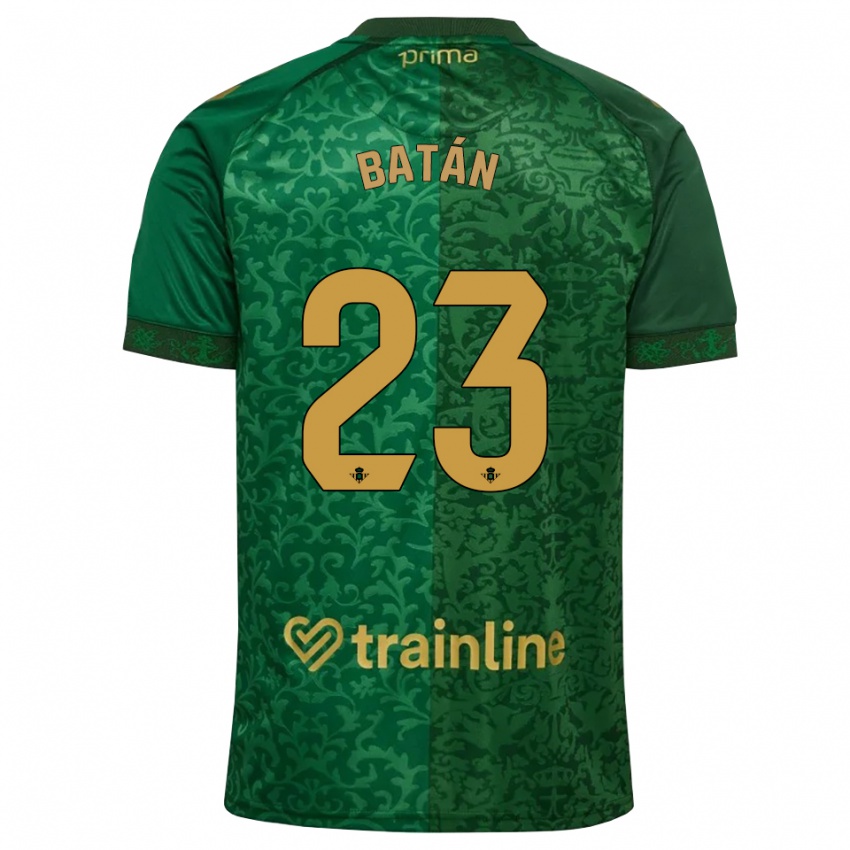 נשים Fran Batán #23 ירוק יער אדמדם כהה הרחק ג'רזי 2026/27 חולצה קצרה