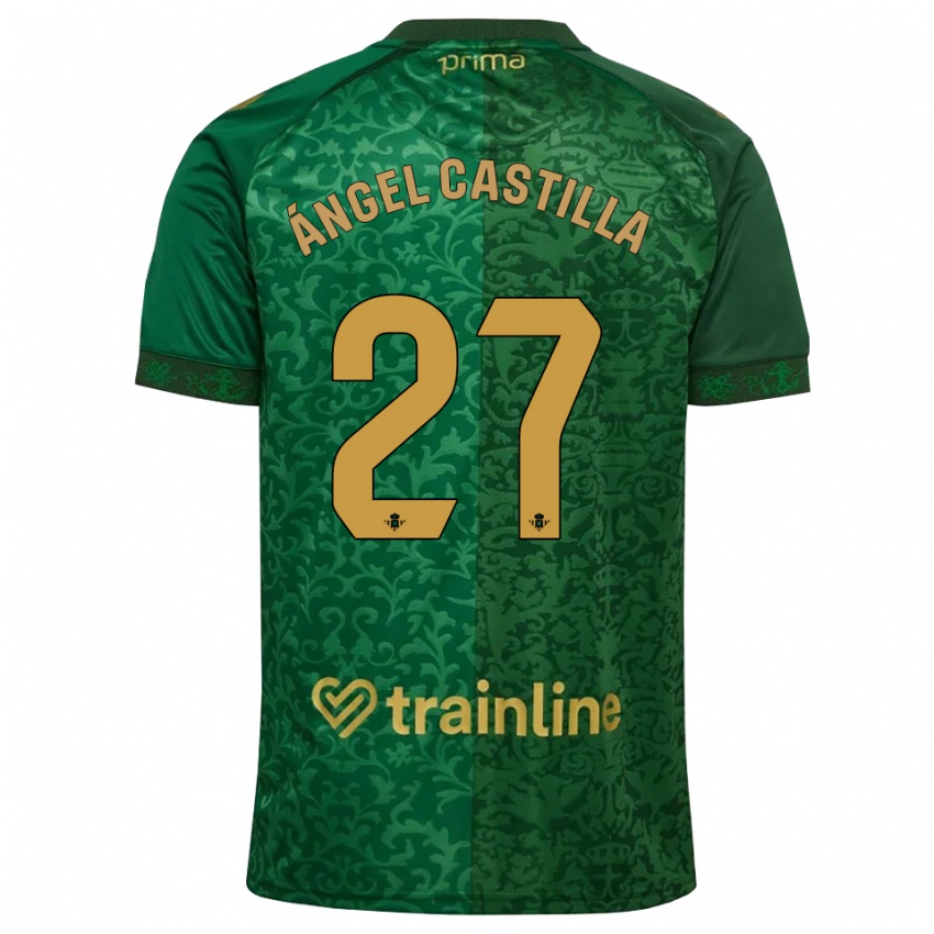 נשים Miguel Ángel Castilla #27 ירוק יער אדמדם כהה הרחק ג'רזי 2026/27 חולצה קצרה