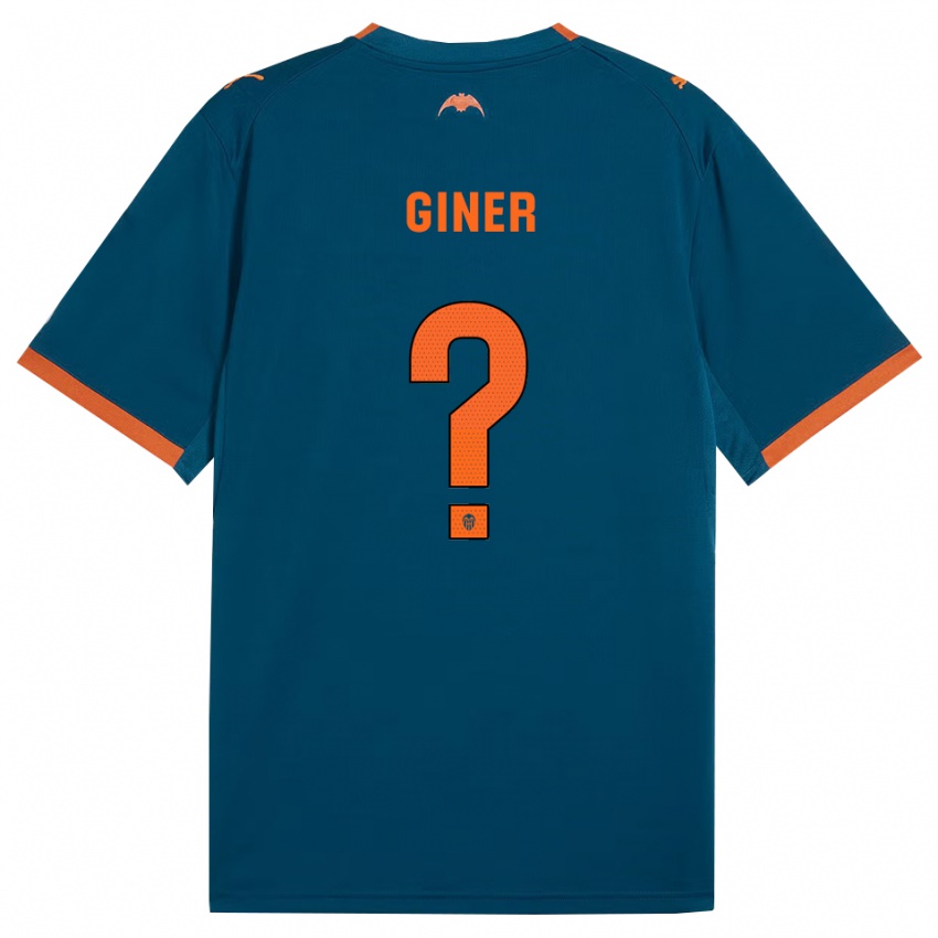 נשים Hugo Giner #0 כחול דודג' כתום הרחק ג'רזי 2026/27 חולצה קצרה