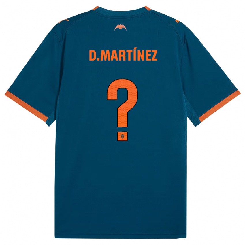 נשים David Martínez #0 כחול דודג' כתום הרחק ג'רזי 2026/27 חולצה קצרה