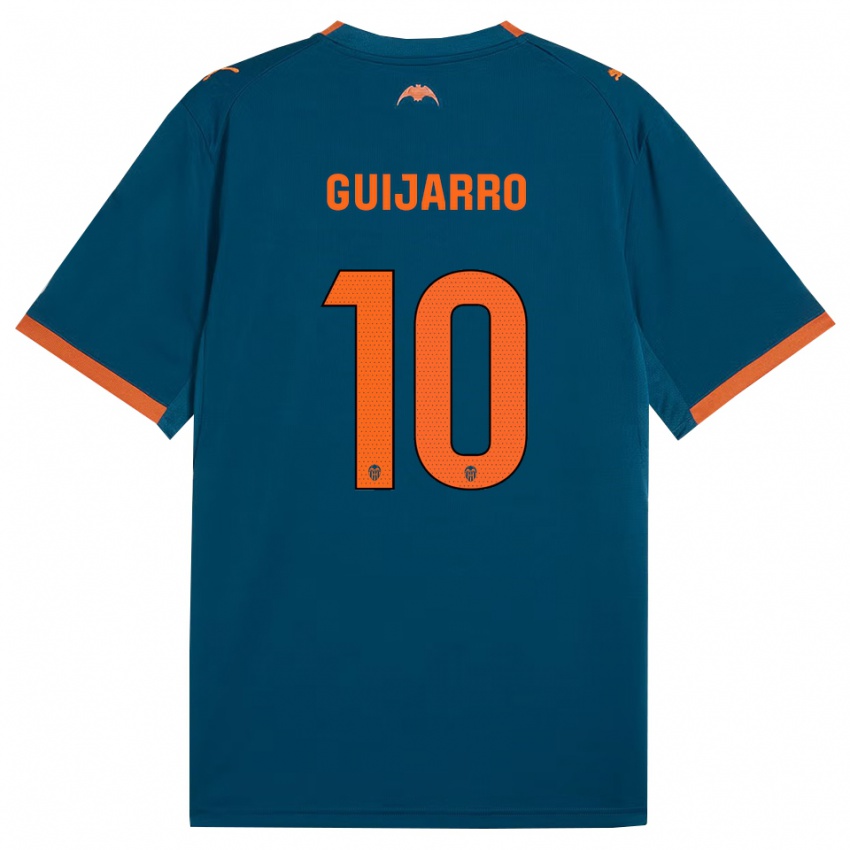 נשים Hugo Guijarro #10 כחול דודג' כתום הרחק ג'רזי 2026/27 חולצה קצרה