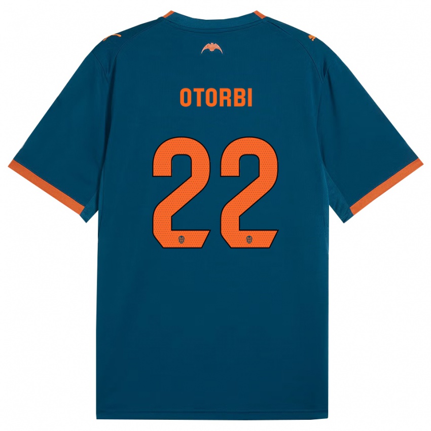 נשים David Otorbi #22 כחול דודג' כתום הרחק ג'רזי 2026/27 חולצה קצרה