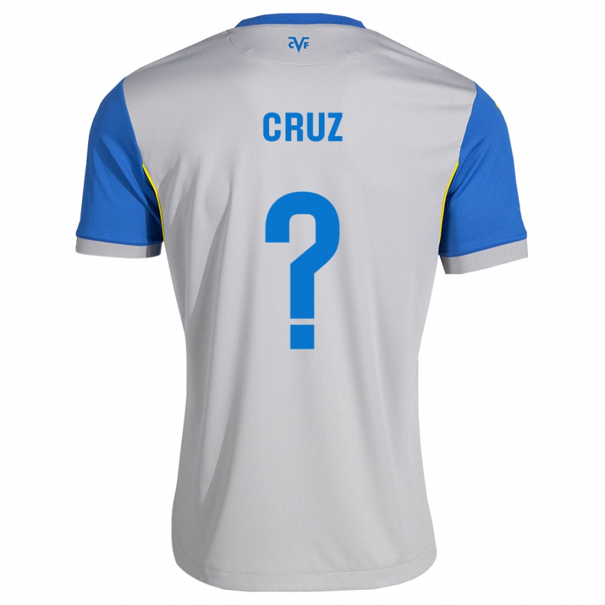 נשים Daniel Cruz #0 כחול דודג' אפור הרחק ג'רזי 2026/27 חולצה קצרה