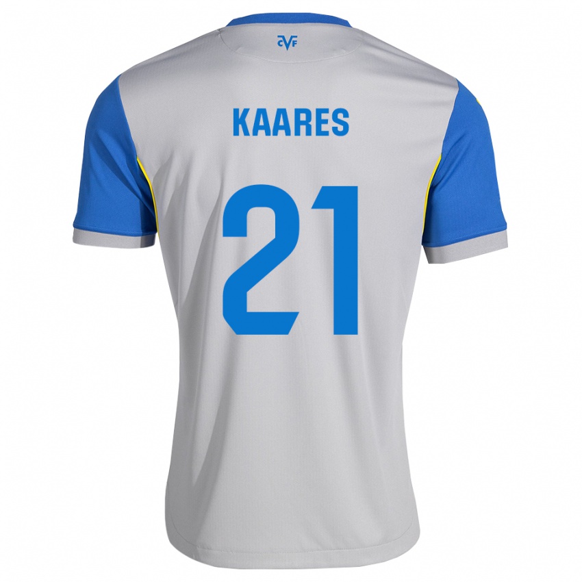 נשים Andero Kaares #21 כחול דודג' אפור הרחק ג'רזי 2026/27 חולצה קצרה