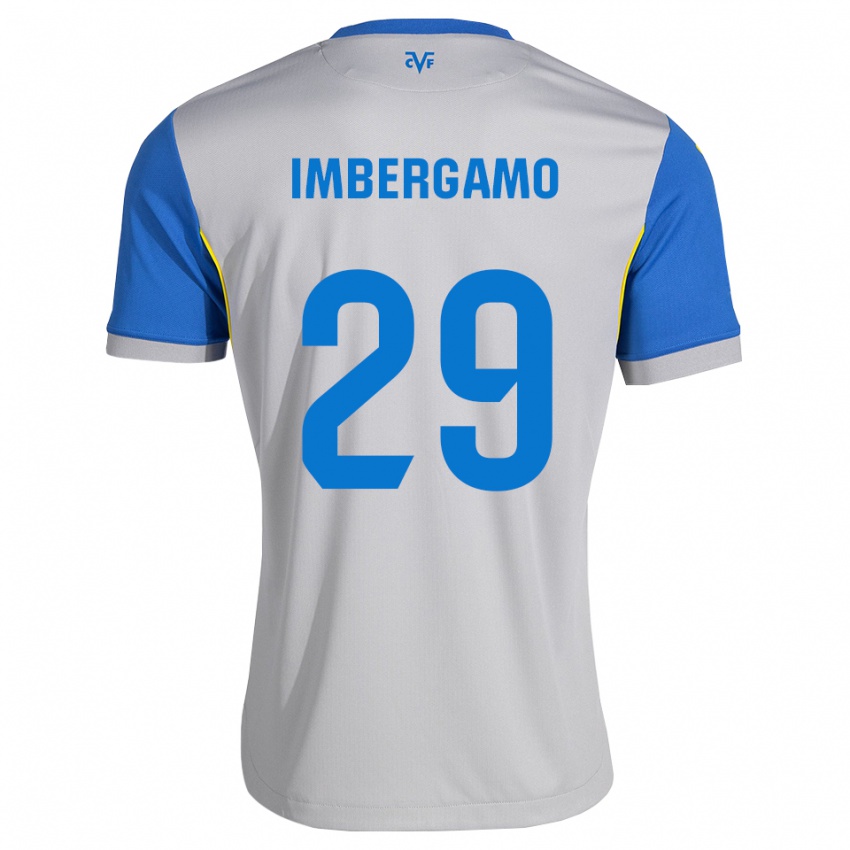 נשים Mar Imbergamo #29 כחול דודג' אפור הרחק ג'רזי 2026/27 חולצה קצרה