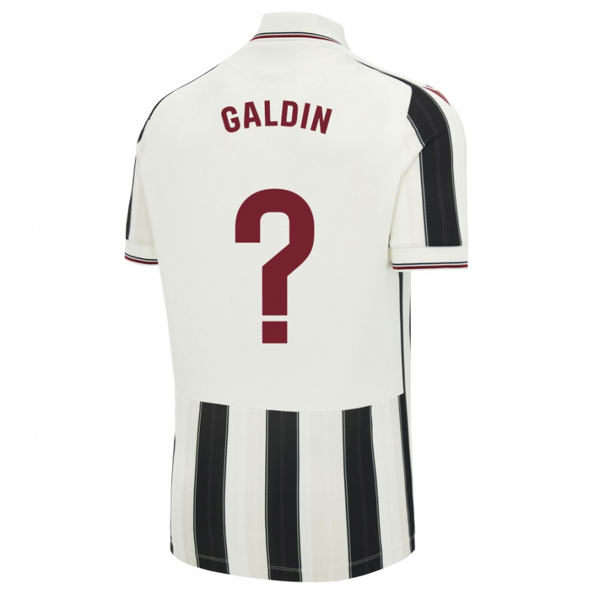 נשים Igor Galdin #0 לבן אדום שחור הרחק ג'רזי 2026/27 חולצה קצרה