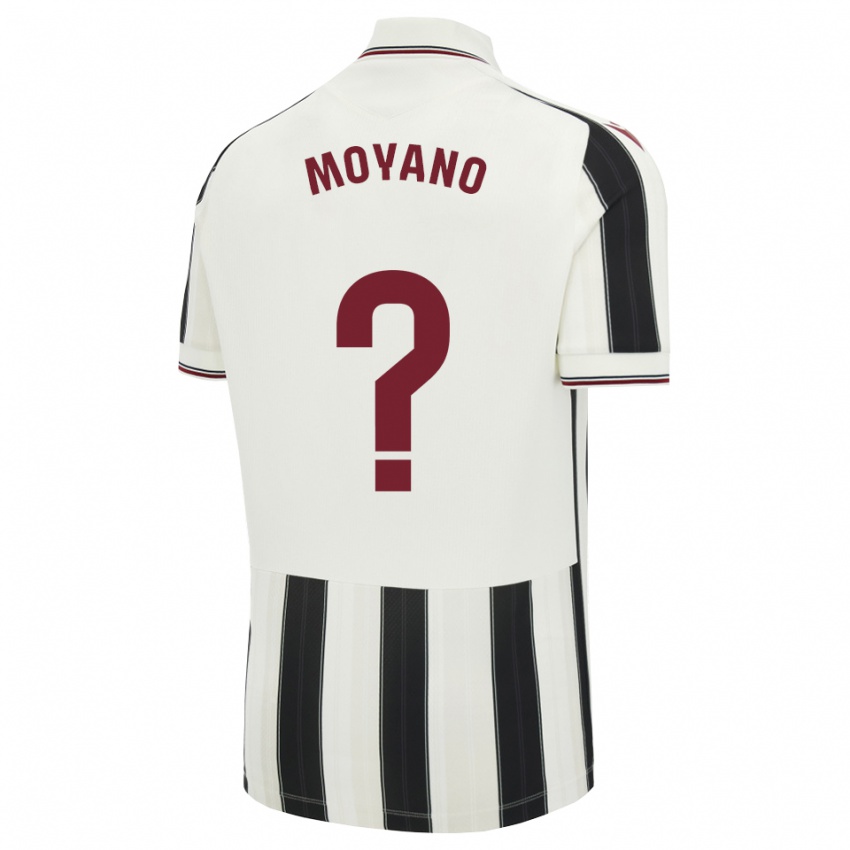 נשים Diego Moyano #0 לבן אדום שחור הרחק ג'רזי 2026/27 חולצה קצרה
