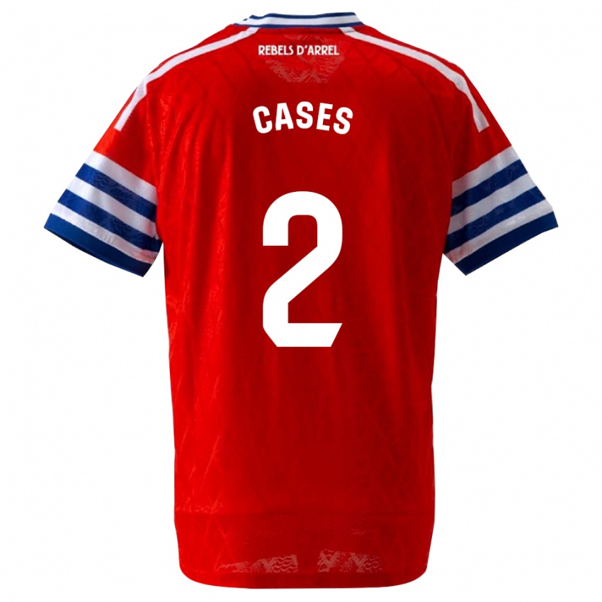 נשים Arnau Cases #2 כחול מלכותי אדום הרחק ג'רזי 2026/27 חולצה קצרה