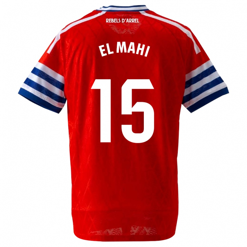 נשים Mohamed El Mahi #15 כחול מלכותי אדום הרחק ג'רזי 2026/27 חולצה קצרה