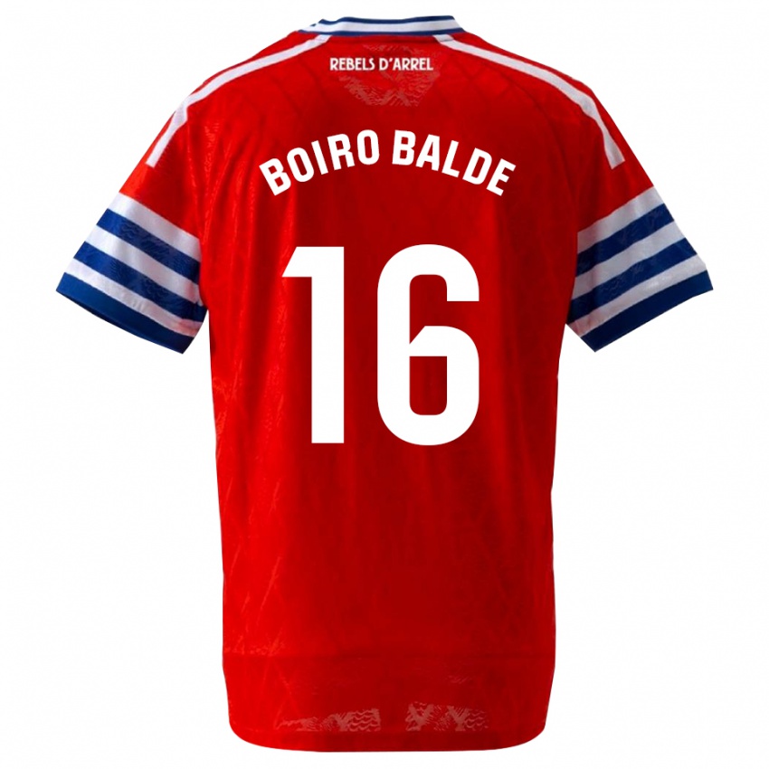 נשים Issa Boiro Balde #16 כחול מלכותי אדום הרחק ג'רזי 2026/27 חולצה קצרה