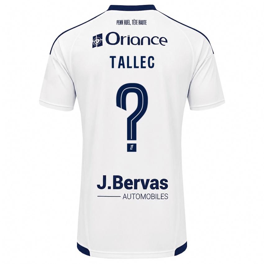 נשים Ylionna Tallec #0 כחול צי לבן הרחק ג'רזי 2026/27 חולצה קצרה