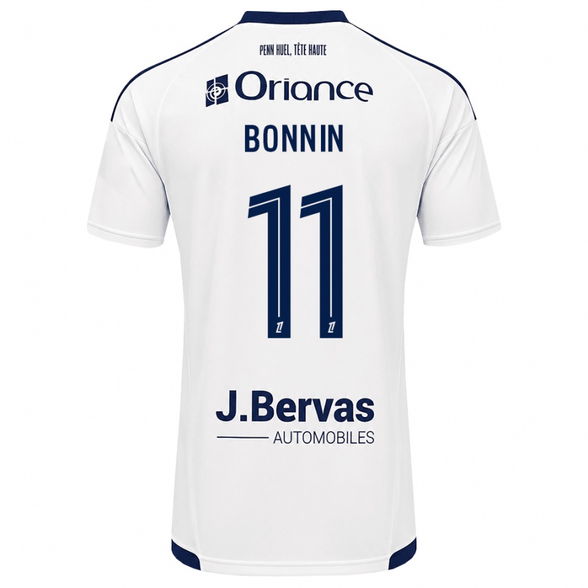נשים Lilian Bonnin #11 כחול צי לבן הרחק ג'רזי 2026/27 חולצה קצרה