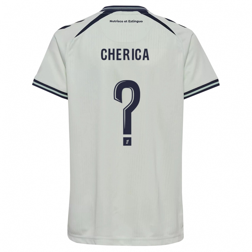 נשים Enzo Cherica #0 כחול חצות לבן הרחק ג'רזי 2026/27 חולצה קצרה