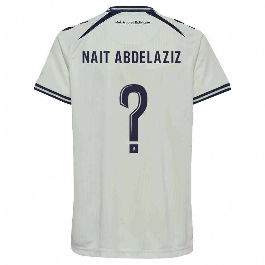 נשים Elias Naït Abdelaziz #0 כחול חצות לבן הרחק ג'רזי 2026/27 חולצה קצרה