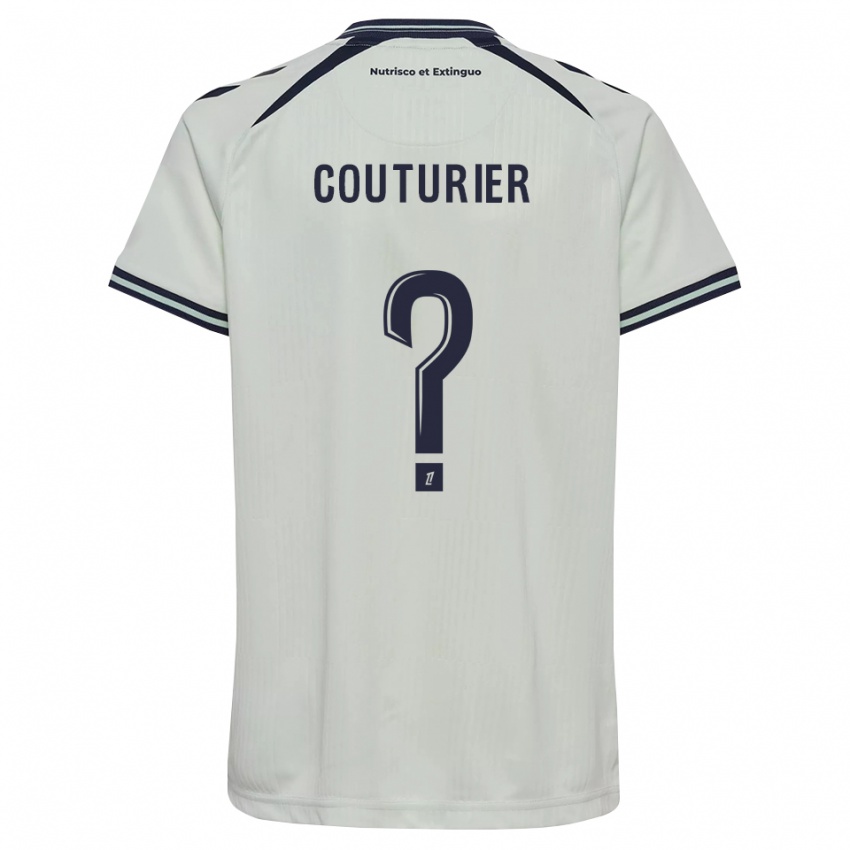נשים Enzo Couturier #0 כחול חצות לבן הרחק ג'רזי 2026/27 חולצה קצרה