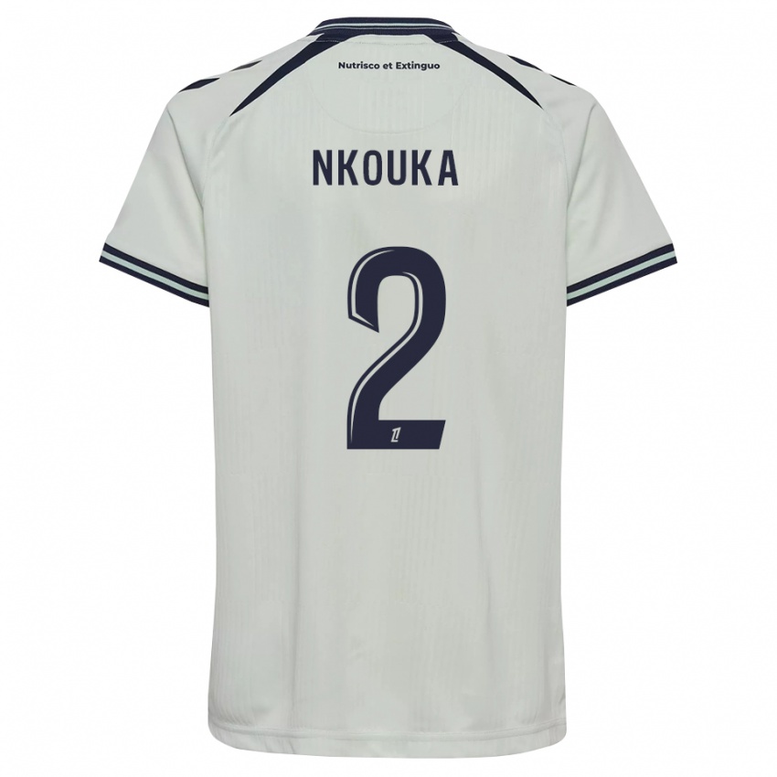 נשים Ethan Nkouka #2 כחול חצות לבן הרחק ג'רזי 2026/27 חולצה קצרה