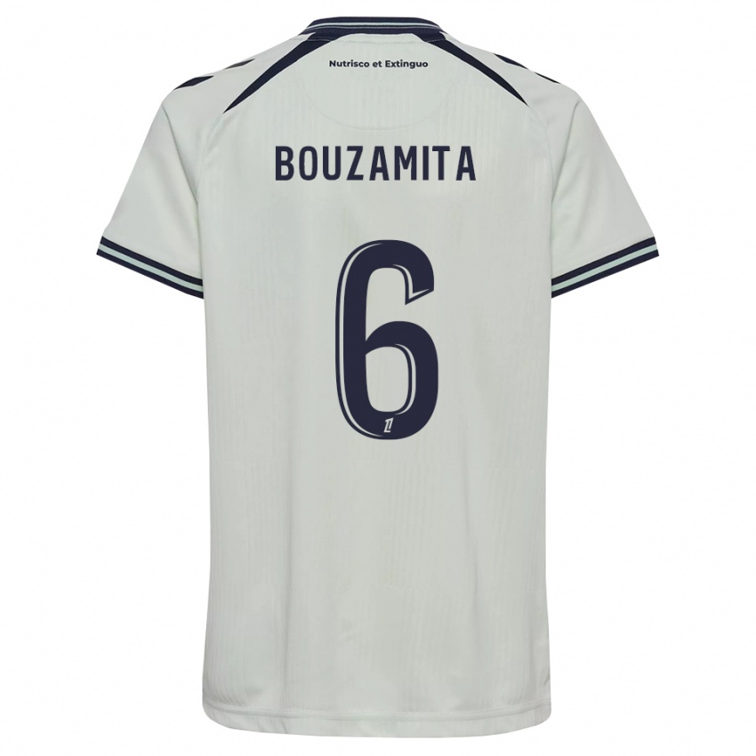 נשים Alexandre Bouzamita #6 כחול חצות לבן הרחק ג'רזי 2026/27 חולצה קצרה