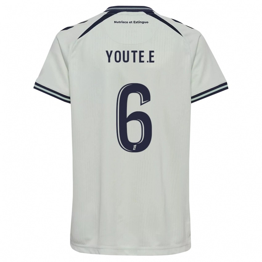 נשים Étienne Youté Kinkoué #6 כחול חצות לבן הרחק ג'רזי 2026/27 חולצה קצרה