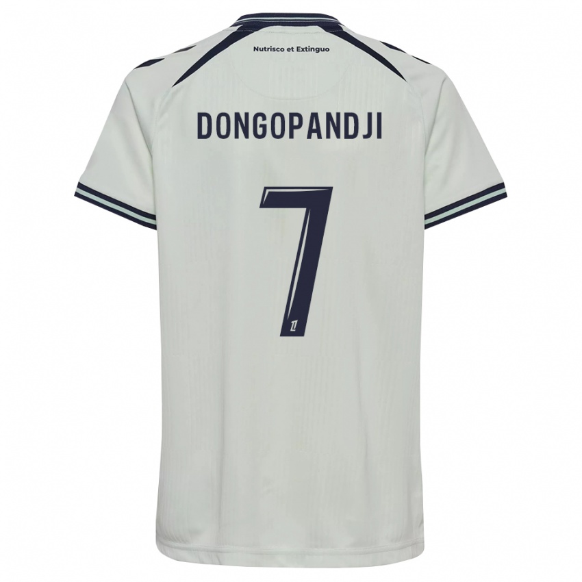 נשים Hakim Dongopandji #7 כחול חצות לבן הרחק ג'רזי 2026/27 חולצה קצרה