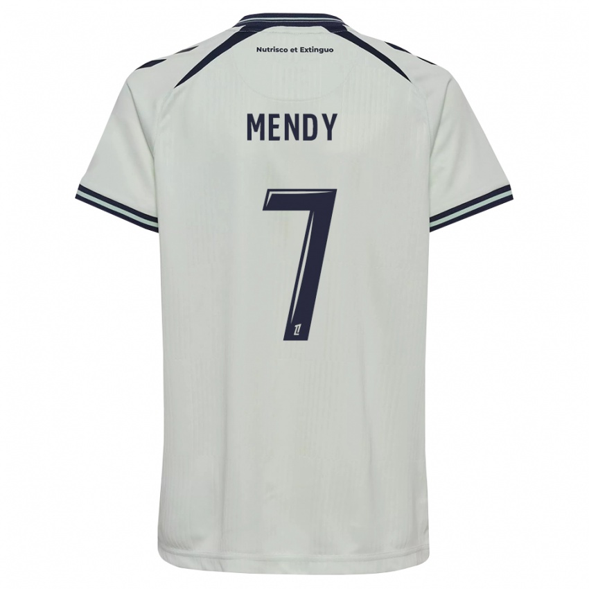 נשים Dahirs Mendy #7 כחול חצות לבן הרחק ג'רזי 2026/27 חולצה קצרה