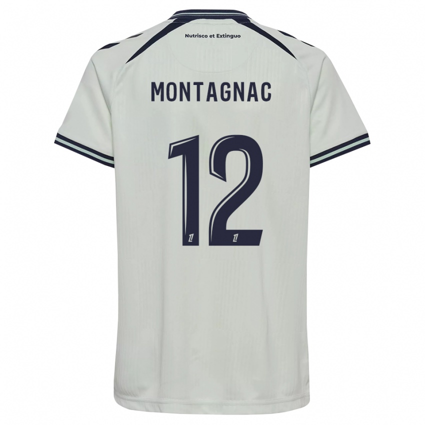 נשים Alexandre Montagnac #12 כחול חצות לבן הרחק ג'רזי 2026/27 חולצה קצרה