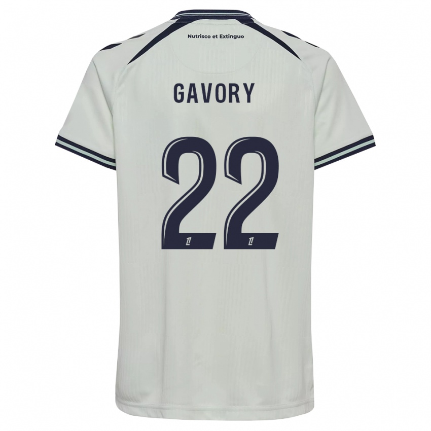 נשים Christy Gavory #22 כחול חצות לבן הרחק ג'רזי 2026/27 חולצה קצרה