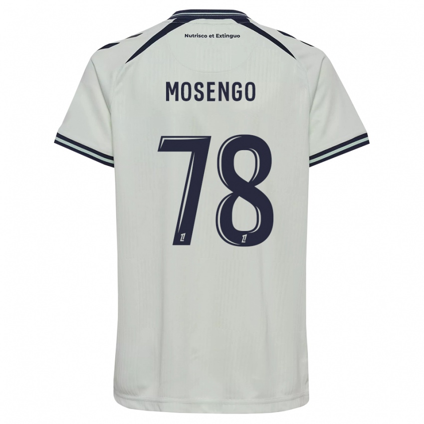 נשים Daren Mosengo #78 כחול חצות לבן הרחק ג'רזי 2026/27 חולצה קצרה נשים Daren Mosengo #78 כחול חצות לבן הרחק ג'רזי 2026/27 חולצה קצרה