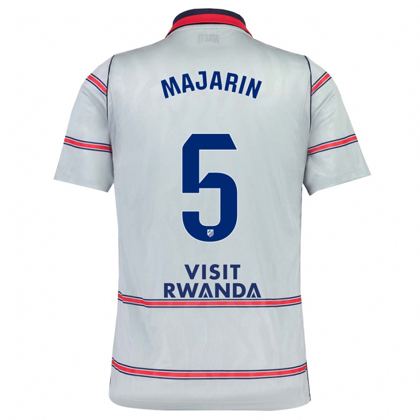נשים Sonia Majarín #5 אפור אדום כחול צי ג'רזי קיט שלישי 2026/27 חולצה קצרה
