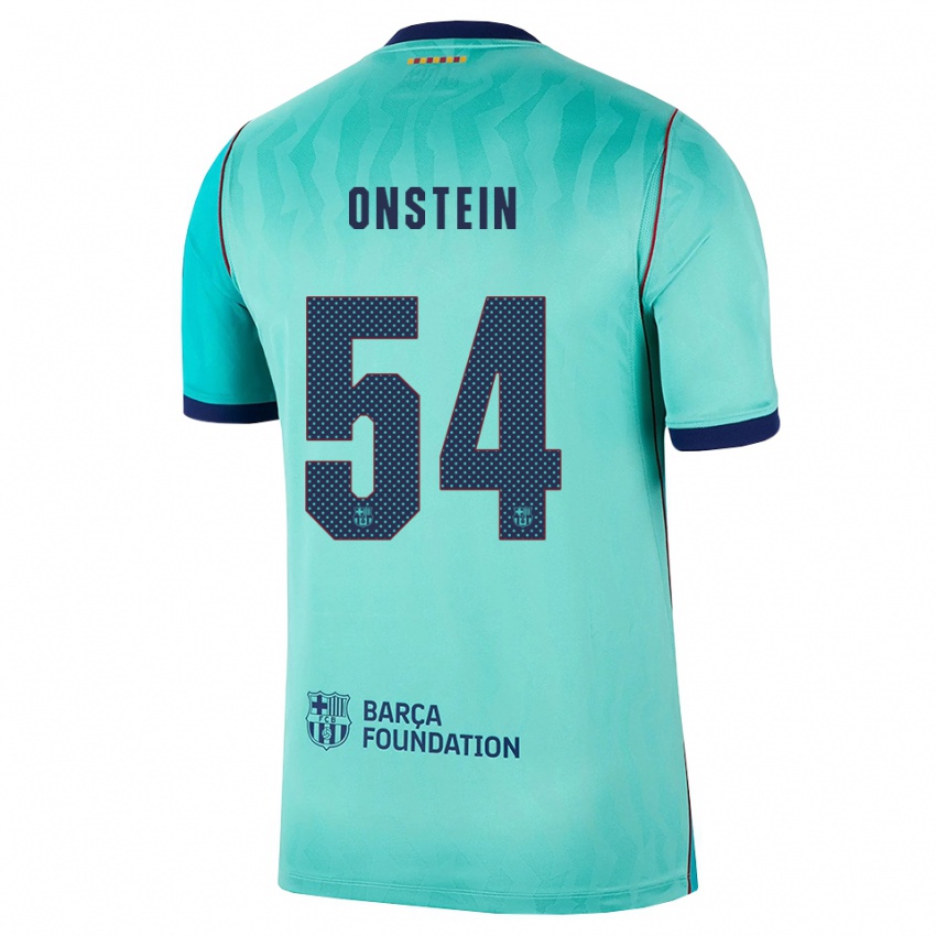 נשים Juwensley Onstein #54 אקווה טורקיז מלכותי כחול ג'רזי קיט שלישי 2026/27 חולצה קצרה