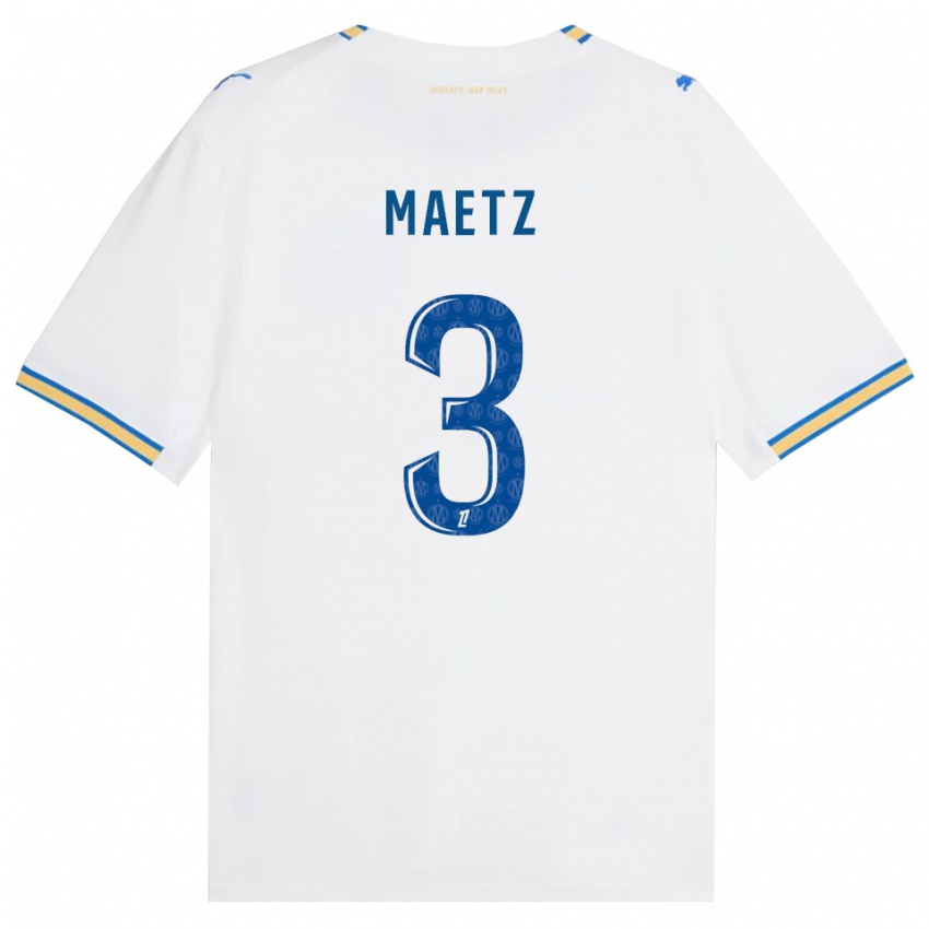 ילדים אגתה מעץ #3 כחול דודג' לבן ג'רזי ביתית 2026/27 חולצה קצרה