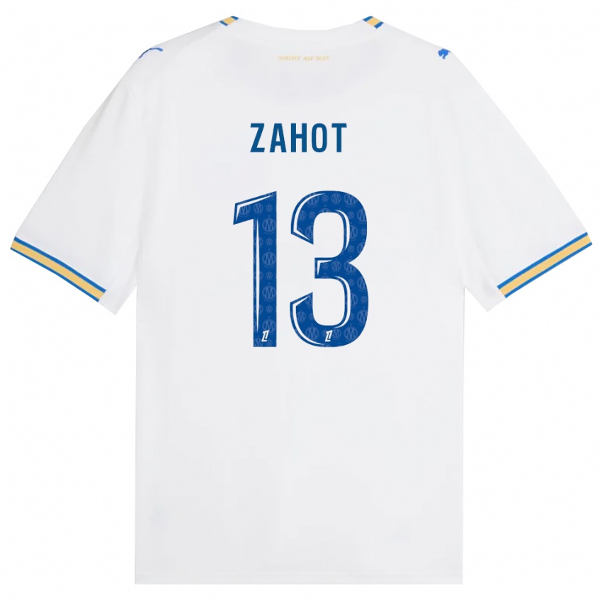 ילדים שרה זהוט #13 כחול דודג' לבן ג'רזי ביתית 2026/27 חולצה קצרה