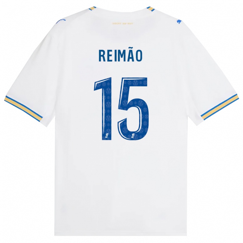 ילדים Lorenzo Reimão #15 כחול דודג' לבן ג'רזי ביתית 2026/27 חולצה קצרה