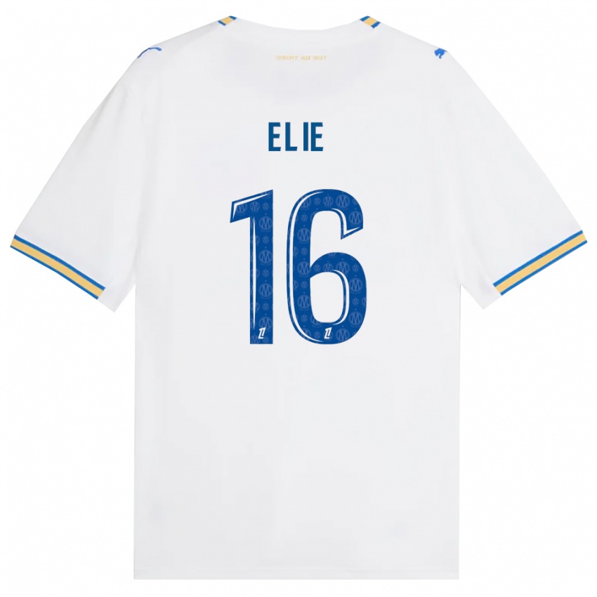 ילדים Anaïs Elie #16 כחול דודג' לבן ג'רזי ביתית 2026/27 חולצה קצרה
